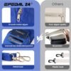 Water Bottle Carrier Bag with Phone Pocket for Stanley 25 & 32 oz, Insulated Water Bottle Holder Pouch with Airtag Passport Pocket Card Slot, Used for Stanley Cup Accessories and travel - Image 5
