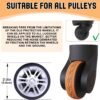 8 Pcs Luggage Wheels Covers Silicone, Suitcase Wheel Covers, Cuttable Silicone Luggage Wheel Protector, Silent Noise Reduction Shock for Spinner Wheel Suitcases or Office Chair Caster Purple - Image 4