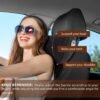 SPRFUFLY 2 Pack Car Headrest Pillow, Extra Soft Car Pillow, 100% Memory Foam Car Neck Pillow for Driving - Universal Fit Travel Car Rest Pillow for Pain Relief While Driving(Comes with 2 Eye Masks) - Image 5
