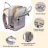 Large Travel Backpack for Women, 40L Carry On Backpack Airline Flight Approved with USB Charging Port Shoes Compartment, Personal Luggage Backpack Casual Daypack 15.6 Inch Laptop Backpack - Image 3