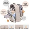 LOVEVOOK 40L Carry on Backpack for Women & Men with 3 Packing Cubes, Large Travel Backpack for Airplanes, TSA Personal Item Travel Bag fits 17" Laptop, Waterproof Travel Essentials Airline Approved - Image 3