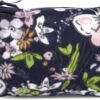 Vera Bradley Women's Packable Fleece Blanket, Bloom Boom Navy, One Size - Image 2