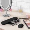 Maliton Makeup Brush Holder Travel, Silicone Makeup Brush Bag with Upgrade Anti-Fall Out Magnetic Strap, Portable Makeup Brush Case, Travel Must Haves for Women-Black - Image 4