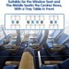 Airplane Footrest for Kids, Toddler Travel Bed for Sirplane, Seat Extender Airplane for Leg Rest and Lie Down, Flying Travel Essentials for Baby - Image 6