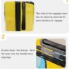 Luggage Cover Set Clear PVC Luggage Cover & 2-in-one Luggage Strap Thickened Suitcase Cover 30 Inch Luggage Protector for Wheeled Suitcase (30-Inch) - Image 4