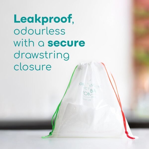 Medi Grade Absorbent Vomit Bags Disposable for Adults and Kids, 22pcs - Travel Essentials Leakproof Barf Bags with Tissues Turn Vomit to Gel and Prevent Odor - Purse Essential Travel Size Sick Bags - Image 6