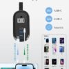 Travel Essentials BEVA Travel Power Strip with USB C Ports, Non Surge Protector with 4FT Travel Extension Cord, 2 Outlets 3 USB Ports, Cruise Ship Essentials Travel Accessories(3.4A Charge Black) - Image 4