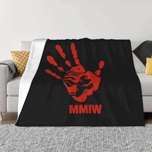 No More Stolen Sisters Mmiw Missing Murdered Indigenous Fleece Blanket Super Soft Throws Blankets for Chair Sofa Couch Camping Travel 60"X50" Blanket