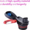 HYDRATE Expandable Plastic Water Bottles - Reusable Water Bottle with Carabiner Clip - Foldable Water Container - Ideal for Outdoor Travel, Sports, Hiking or Camping Adventure - Image 2
