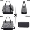 CAMTOP Women Ladies Travel Bag Canvas Weekend Overnight Carry On Luggage Bags - Image 3