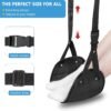 Airplane Foot Hammock (2 Pack), Length Adjustable Airplane Foot Rest, Desk Foot Hammock, Travel Essentials with Eye Mask (2 Pack) and Earplugs(2 Pack), Foot Rest for Long Flight and Office Work. - Image 4
