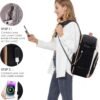 LOVEVOOK Travel Backpack for Women,40L Carry On Backpack for Airplanes,17.3 Inch Laptop Personal Item Travel Bag - Image 7