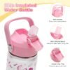 Kids Insulated Water Bottle with Straw Lid, 14oz Double Wall Vacuum 18/8 Stainless Steel Kids Tumbler, BPA-FREE Leak Proof Toddler Metal Water Bottle Kids Cups for School Travel Boys Girls - Image 3