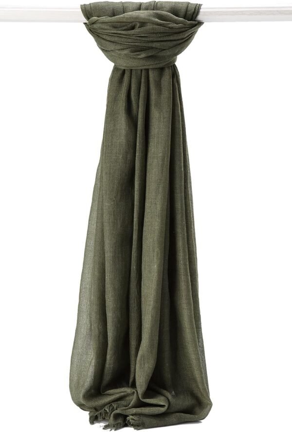 Premium Women Extreme Soft Scarf Wrap Shawl For Any Season, Super Size, Rich Color Choice - Image 3