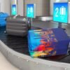 Travel Luggage Cover Protector Washable Suitcase Cover Fits 18-22 Inch Luggage (S,Blue,Landmark) - Image 8