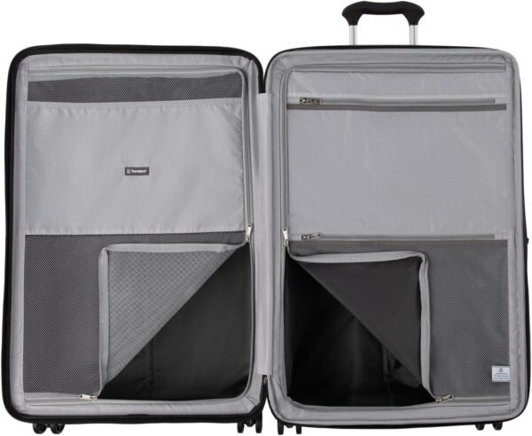 Travelpro Maxlite Air Hardside Expandable Checked Luggage, 8 Spinner Wheels, Lightweight Hard Shell Polycarbonate Suitcase, Black, Checked Large 28-Inch - Image 5