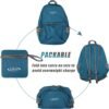 G4Free 20L Lightweight Packable Backpack Travel Hiking Daypack Foldable Backpack for Men Women - Image 6