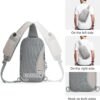 G4Free Sling Bag RFID Blocking Lightweight Crossbody Backpack Chest Shoulder Bag for Travel Sports Running - Image 6