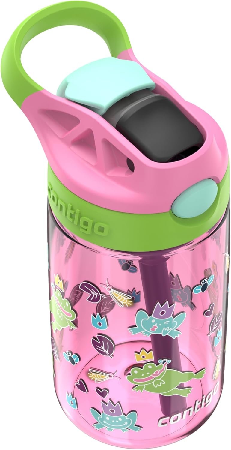 Contigo Kids Water Bottle with Redesigned AUTOSPOUT Straw, 14 oz - Image 3