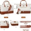 Weekender Bag for Women, Travel Duffel Bag Carry On Overnight Bag with Shoe Compartment Large Nylon Travel Weekend Tote Bag - Image 5