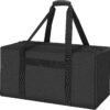 INFANZIA 24x12x12 inches Sports Duffle Bag, Large Travel Duffel Tote Bag with Trolley Sleeve, Water Resistant Durable Zipper Weekender Overnight Luggage Bag for Men