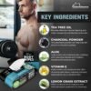 Body Wipes for Men - 50 XL No Rinse Shower Wipes + 4 Travel Bath Wipes - 9"x12" After Gym Wipes - Mens Deodorant Wipes - Face Wipes for Men -For Camping Essentials, Survival Gear and Supplies - Image 3
