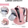 coowoz Travel Backpack For Women Men Airline Approved,Carry On Backpack,Large Hiking Backpack Waterproof Outdoor Sports Rucksack Casual Daypack Fit 15.6 Inch Laptop Backpack College Backpack - Image 2