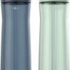 Contigo Ashland 2.0 AUTOSPOUT Water Bottle, 24 oz, 2-Pack, Blueberry; Agave