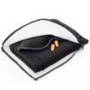 Lewis N. Clark Ultimate Comfort Set + Portable Travel Kit for Airplane, Includes Inflatable Pillow + Zippered Carrying Case, Cozy Fleece Blanket, Eye Mask for Sleeping & Foam Ear Plugs, Black - Image 3