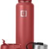 IRON °FLASK Sports Water Bottle - Wide Mouth with 3 Straw Lids - Stainless Steel Sports Water Bottles for Gym and Outdoor - for Men, Women & Kids - Double Wall - Double Walled - Image 2