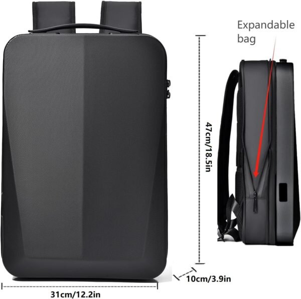 Starlink Gen 3 Outdoor Travel Bag,Anti-theft & Water-resistant Backpack for Starlink Dish and All Accessories,Fits for Camping,RV Trip (17 In - Image 5