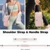 CaseBot Water Bottle Carrier Bag with Shoulder Strap, 32 40 oz Insulated Water Bottle Pouch Holder, Water Bottle Sleeve with Phone Pocket for Walking Hiking Picnic - Image 6