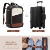 LOVEVOOK Travel Backpack for Women, 40L Carry On Backpack Flight Approved, Large Personal Item Bag Fits 17 inch Laptop, TSA Approved Luggage with 3 Packing Cubes,Waterproof Weekender Gym Backpack - Image 3
