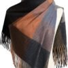 Tartan Plaid Scarves for Women Winter,Long Scarves for Women with Fringe,Super Soft Scarf for Women Winter - Image 6