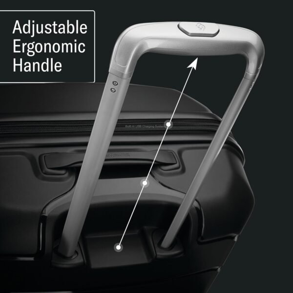 Samsonite Freeform Hardside Expandable with Double Spinner Wheels, Carry-On 21-Inch, Black - Image 5