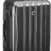 DELSEY Paris Helium Aero Hardside Expandable Luggage with Spinner Wheels, Brushed Charcoal, Checked-Medium 25 Inch - Image 5
