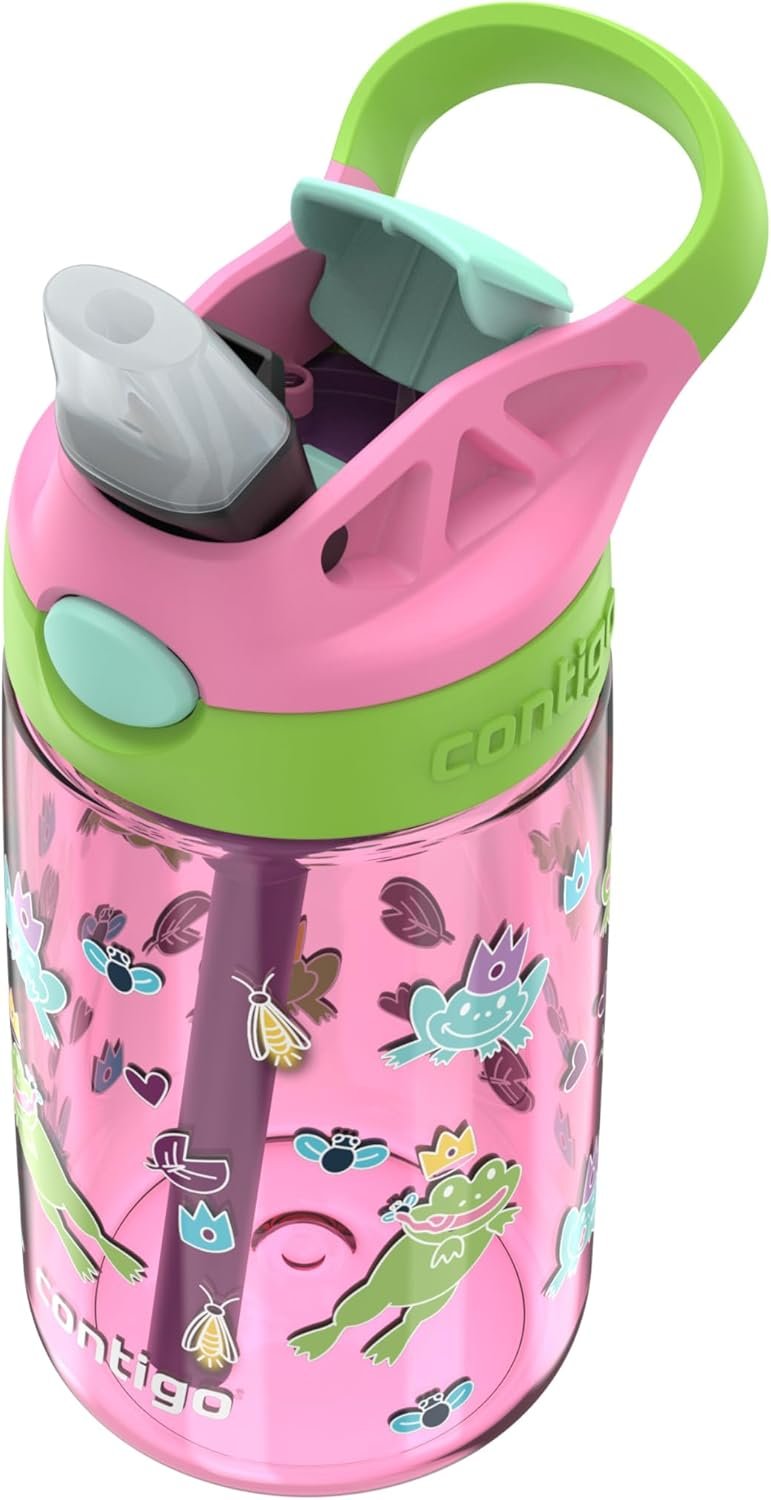 Contigo Kids Water Bottle with Redesigned AUTOSPOUT Straw, 14 oz - Image 4