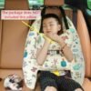 SIQITECHNO Car Travel Pillow for Kids Adults Soft Neck Pillow for Long Journey&Road Trip Washable Breathable Head and Body Support Pillow Car Seat Pillow Car Aircraft Travel Pillow Travel Accessories - Image 4