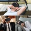 Gritin 100% Blackout Sleep Eye Mask for Women Men, Zero Eye Pressure Sleeping Mask - Ergonomic Design 3D Cutout Eye Movement and Eyelash Friendly Night Blindfold, Ultra Soft & Comfortable for Sleeping - Image 8