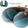 INFANZIA Chin Supporting Travel Neck Pillow, Comfortably Supports and Prevent Head from Falling Forward - Gifts for Toddler/Child/Kids, Blue - Image 5