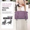 Travel Duffle Bag, Waterproof Weekender Bag Carry On Tote Bags for Women, Travel Essentials Sport Gym Bag for Men, Hospital Bag for Labor and Delivery, Overnight Bag Luggage Bag with Trolley Sleeve - Image 2