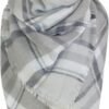 Women's Plaid Scarf Blanket Wrap Oversized Chunky Scarves Tartan Shawls - Image 2
