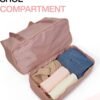 BAGSMART Weekender Bags for Women, Travel Duffel Bags with Shoe Compartment,Personal Item Travel Bag with Toiletry Bag - Image 4