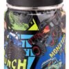 12oz Kids Insulated Water Bottle with Flip Straw & Big Handle, Monster Truck, Double Wall 18/8 Stainless Steel, Leakproof Gift for Kids Boys to School Travel Sports, Hands Wash Only, Black - Image 7