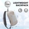 G4Free Sling Bag RFID Blocking Lightweight Crossbody Backpack Chest Shoulder Bag for Travel Sports Running - Image 5