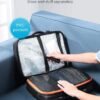 HOMIEE Travel Laptop Backpack 18x14x8 Inch Carry on Luggage Airline Approved, 40L Expandable Large Suitcase Personal Item Bag for College Business Weekender, Black - Image 6
