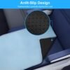 Toddler Airplane Bed, Kids Airplane Seat Extender Travel Bed, Kids Airplane Travel Essentials, Airplane Must Have for Toddlers, Baby Portable Plane Bed Foot Rest for Flights - Image 5
