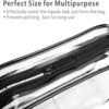 PACKISM TSA Approved Toiletry Bag - Clear Makeup Bag Waterproof Quart Size Bag, Travel Makeup Cosmetic Bag for Women, Carry on Airport Airline Compliant Bag, 3 Pack - Image 4