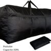 Extra Large Storage Duffle Bag for Travel, Black Oversized Giant Big Traveling Duffle Bag - Image 6