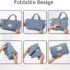Large Capacity Foldable Travel Bag Expandable Portable Carry on Bag Dry&Wet Separation Sports Duffel Bags - Image 5